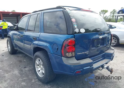 2005 Chevrolet Trailblazer Ls из США, поврежденный, VIN 1GNDT13S252109543